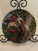 Vintage 1987 Knowles "The Cedar Waxwing" Collectible Plate by: Kevin Daniel - £16.25 GBP