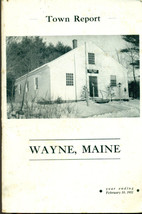 1951 ANNUAL REPORT of the Town of Wayne, Maine - $12.86