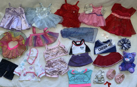 Build a Bear BABW CLOTHING LOT FOR GIRLS Dress Shoes Accessories Lot #4 - £39.57 GBP