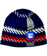 New York Rangers NHL Knit Beanie Hat Old Time Hockey Causeway Collection... - £14.22 GBP
