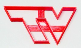 Virginia Tech University VT Letters Sports Athletics Cookie Cutter USA PR3283 - £2.34 GBP