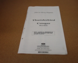 1994 Ford Thunderbird Mercury Cougar Electric Wiring Diagrams OEM Manual... - $9.98