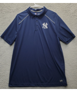 MLB New York Yankees Genuine Merchandise Polo Shirt Baseball Mens Large ... - $31.62 CAD