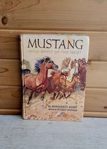 Mustang Wild Spirit of the West Horses Vintage 1966 2nd Print Marguerite Henry - £17.13 GBP