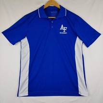 USAF Air Force Academy Polo Shirt MENS Blue MVP Short Sleeve Golf SMALL - $30.59