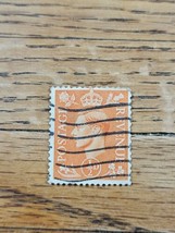 Great Britain Stamp King George VI 1/2d Used Orange - $1.99