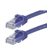 Monoprice 11387 FLEXBOOT CAT5E 24AWG CABLE_ 7FT PURPLE - $24.24