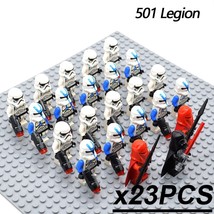 23Pcs/set Star Wars 501st Legion Darth Vader the Royal Guard Trooper Minifigures - £27.90 GBP