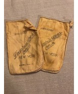 (2) Vintage Downtown Athletic Club New York NYC Shoe Cleaner Soft Cloth ... - £23.45 GBP