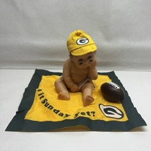 Ashton Drake Green Bay Packers “Is It Sunday Yet&quot; Fan Baby Doll Collection 2012 - $49.45