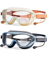 2-Pack Zoomsnail Kids Swim Goggles Wide Clear Vision Anti-Fog Anti-UV Sw... - $304.29 MXN
