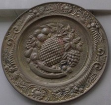 Wonderful Vintage Molded Aluminum Decorative Wall Plate - OLD - GDC - PR... - $24.74