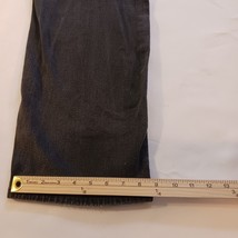 Lee M.R. Faded Black Denim Jeans Pocketed High Rise Women’s Size 16 Long image 13