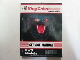 1990 Omc King Cobra Poppa Drives Pws Servizio Riparazione Negozio Manuale 507879 - £54.81 GBP