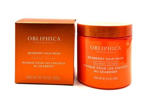 Obliphica Seaberry Hair Mask Fine To Medium Hair 16.9 oz