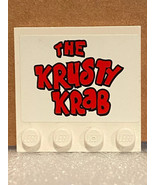 1 Lego Replacement Krusty Krab White Tile Sign *Pre Owned/Nice Condition... - €8,57 EUR