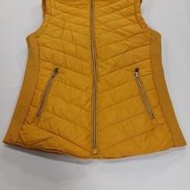 Special One RN#111159 Girls/Women's Small Yellow Quilted Full Zip Vest Pockets image 13