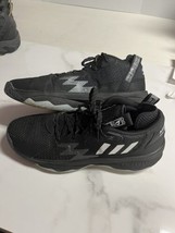 used Adidas Dame 8 Admit One Mens 12 Black Basketball Shoes Athletic Sneakers - £43.42 GBP