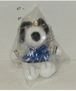 Peanuts Snoopy with Varsity Jacket Met Life 6&quot; PLUSH DOLL Toy In Package - $20.28 CAD