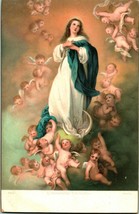 Paris  - L &#39;Immaculee Conception - Myrilla -  By Stengel &amp; Co No. 29882 Litho  - £6.63 GBP