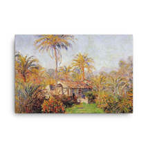 Claude Monet Small Country Farm in Bordighera, 1884 Canvas Print - $99.00+