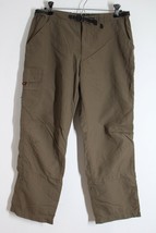 REI Co-Op 6 Brown Denali Nylon Hiking Pants UPF 30 Roll-Tab Cuff - £19.74 GBP