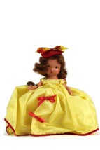 Nancy Ann Storybook Doll Thursday&#39;s Child Doll Yellow Dress Has Far to Go #183 - £15.81 GBP