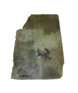 Bill Christian Art Slate Signed Tile Fisherman Row Boat 16&quot;x10&quot; Nautical... - $121.84 CAD