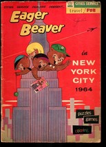 Eager Beaver in New York City 1964-Comic guide to NYC-Empire State Building-i... - £35.23 GBP