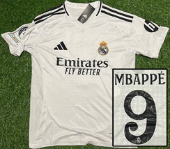 MBAPPE #9 | 24-25 Real Madrid Home Jersey | Size: L | Ships Today! - £45.70 GBP