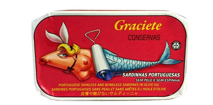 Conservas GRACIETE - Gourmet skinless &amp; boneless Sardine in Oll 4.23oz x... - $42.95