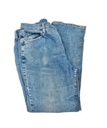 Riders Relaxed Jeans Women&#39;s 16P Blue Denim 5 Pocket Zip Button Closure - £7.01 GBP