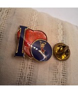 Vtg I Love Rhythmic Gymnastics Hat Lapel Pin  - £10.75 GBP