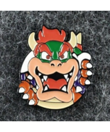 Nintendo Super Mario Bowser Enamel Pin Hat Lapel Mario Collectible Badges - $180.56 MXN