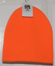 NFL Team Apparel Licensed Chicago Bears Orange Winter Cap image 2