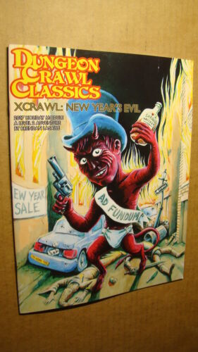 DUNGEON CRAWL CLASSICS - NEW YEAR&#39;S EVIL *NM/MT 9.8* DRAGONS MODULE - $8.10