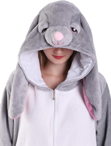Adult Onesie Bunny Sleepwear Lion Animal Puppy Cartoon Costume and Teens Pajamas - £23.31 GBP+