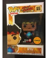 Funko POP! 8-Bit Ryu CHASE 2017 GameStop Black Friday Exclusive - £38.02 GBP
