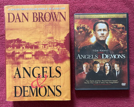 Angels &amp; Demons by Dan Brown 2003 Atria 1st Edition HC Unread and DVD Th... - £19.46 GBP