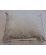 Ralph Lauren Juliet Floral Eyelet White deco pillow NWT - $77.06 CAD