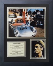 Legends Never Die James Dean Porsche Framed Photo Collage, 11 By 14-Inch - £35.31 GBP