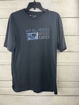 Travis Mathew Not All Heroes Wear Capes Pima Cotton Golf T-Shirt Large B... - $14.01