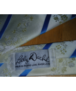 VTG LILLY DACHE MEN'S YELLOW/BLUE NECKTIE-EXCELLENT-BARELY WORN-4.25"x56... - $11.99