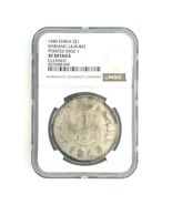 1949 China S$1 Dollaro Sinkiang L&amp;M-842 Appuntito Base 1 di NGC come XF ... - €1.437,33 EUR