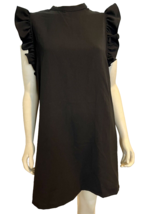 TCEC Black Sleeveless Shift Dress Round Neck Size L - $18.99