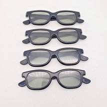 Real D - 3D Movie Glasses in Black Bundle (Pack of 4) - $185.09 MXN