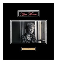 Alice Munro Autograph Musem Framed Ready for Display - £157.11 GBP