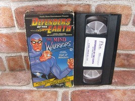 Defenders Of The Earth VHS Tape The Mind Warriors Animation - £4.42 GBP