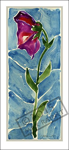 Virginia&#39;s Flower in the Wind By (Listed Artist) Cathy Peterson 2009 (Fu... - $57.66