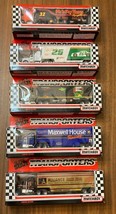 Nascar Matchbox Super Star Transporters Trucks  Lot Of 5 Pic/Pay Maxwell House - $60.00